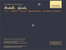 Tablet Screenshot of medallagacela.com.mx